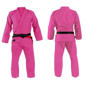 Uniforme de karaté de compétition en coton 100% durable, 220g, coutures robustes, coupe confortable, flexible, qualité supérieure, vente en gros - Product Image 2