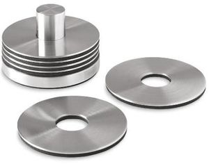 Handcrafted Coffee Coaster Durable Iron Beverage Holder Modern Table Protection <b>Scratch</b> Resistant - Product Image 3