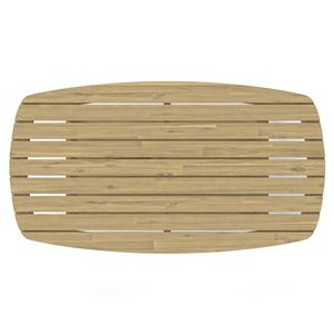 Tavolino da caffè da esterno Bayshore Light Teak - Product Image 2