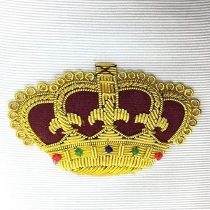 สายสะพายตราสัญลักษณ์โรสครัวซ์ ระดับ 33 ของสมาคมเมสัน คุณภาพสูงมาก สายสะพายระดับ 33 สวยงามด้วยริบบิ้นสีขาว - Product Image 3