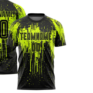 เสื้อฟุตบอลทีมแบบกำหนดเอง แขนสั้น ระบายอากาศ แห้งเร็ว สำหรับการฝึกซ้อม การแข่งขัน และกิจกรรมต่างๆ - Product Image 1