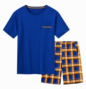 Mens Pure Cotton Shorts Sweat Suit Washed <b>T</b> <b>Shirt</b> Set Retro Trendy Custom Digital Print Logo <b>T</b> <b>Shirt</b> 2 Piece Set Fashion Summer - Product Image 6