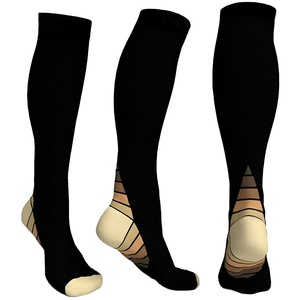 High Quality <b>Custom</b> Design Men's Sport <b>Socks</b> Breathable Non-Slip Terry Basketball Football Soccer Trampoline-Long Logo <b>Grip</b> - Product Image 1