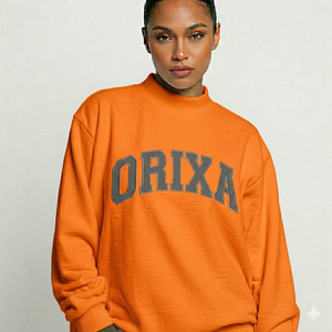 Sudadera de Forro Polar Personalizada para Mujer, Cuello Alto, Manga Larga, Estilo Holgado, Nueva Moda Otoño-Invierno, Secado Rápido - Product Image 5