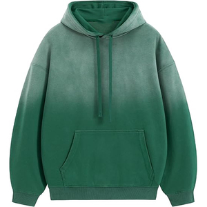 Deep Earth Brown Acid Wash Hoodie Heavyweight Fleece <b>Pullover</b> <b>Men</b> Vintage Wash Hooded Top Custom Streetwear Blank Hoodie - Product Image 4