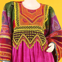 Vente flash : Meilleure robe afghane Kutchi, robe ethnique afghane faite à la main, robe traditionnelle à miroirs, robe de culture afghane pour femmes