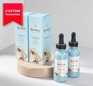OEM Custom Luxury Essential Oil <b>Packaging</b> Box with Premium Paperboard and Full Color <b>Printing</b> - Product Image 1