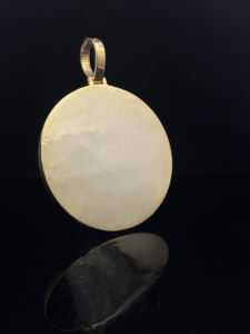 Colgante Personalizado de Hip Hop con Diamantes de Imitación, Chapado en Oro, Estilo Ice Hustle - Product Image 3