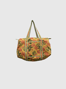 Sac de voyage à motif floral, en tissu, grande capacité, style décontracté - Product Image 1