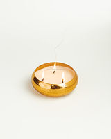 Urli en or martelé, cire de soja organique et paraffine, fait main, écologique, non toxique, couleur personnalisée, aromathérapie, décoration d'intérieur