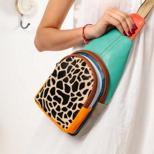 LW Genuine Cow Hide Leather Women's <b>Backpack</b> Bohemian Rock Style Insulated Portable Laptop Bag PVC Water Resistant Shoulder - Product Image 1