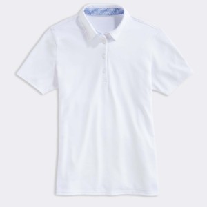 T-shirt blanc à manches courtes pour femme, 100 % coton jersey tricoté, respirant et écologique, couleur unie, décontracté - Product Image 1