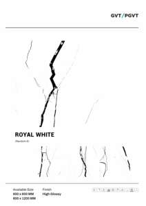 Carreaux de porcelaine modernes à haute brillance, dos renforcé, 60x60cm (600x600mm, 24x24), pour sol et mur. - Product Image 4