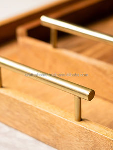 Handcrafted Wooden <b>tray</b> with handle Wooden Food Fruit <b>Tray</b> for home decor - Product Image 2