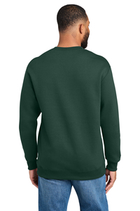 Sweat-shirt à col rond pour homme, 100% coton, couleur unie, coupe classique, pull décontracté, tissu tricoté d'hiver, HSI anti-rétrécissement, doublé - Product Image 5