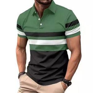 Camiseta Polo de Algodón Premium para Hombre, Manga Corta, Casual, Logotipo Personalizado, Proveedor Mayorista, Ropa de Alta Calidad - Product Image 1