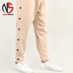 Pantalon de jogging pour homme grande taille OEM de haute qualité, personnalisé, respirant, en molleton de coton pour automne-hiver, tissu toile 2026 - Product Image 6