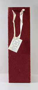 Luxury Recycled Cotton Art <b>Paper</b> Bag with Flexiloop Handles Screen Printed Design Recyclable Made in Rajasthan - Product Image 2