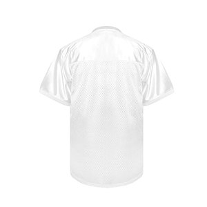 เสื้อฝึกซ้อมอเมริกันฟุตบอลแบบยูนิเซ็กซ์สั่งทำพิเศษ – เสื้อกีฬาผ้าตาข่ายโพลีเอสเตอร์ระบายอากาศได้ดี ไซส์ใหญ่ แขนสั้น พิมพ์ลายแบบซับลิเมชั่น - Product Image 3