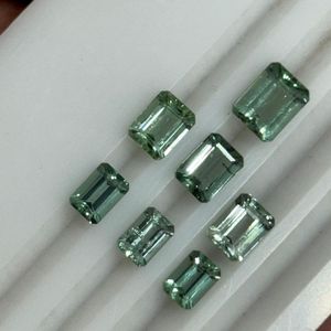 Offre Spéciale – Tourmaline Verte Menthe Naturelle Taille Émeraude 1 à 4 Carats – Pierre Précieuse en Vrac Qualité AAAA de Madagascar – Vente en Gros de Bijoux Fins - Product Image 4