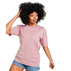 단색 적갈색 크루 넥 크롭 탑 여성 티셔츠 소프트 착용 여름 요가 T 셔츠
