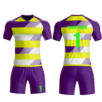 Maillot de football personnalisé de haute qualité, respirant, avec logo unique, uniforme de sport, entraînement, maillots de football classiques pour adultes, 100% coton
