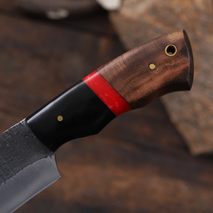 Cuchillo Nórdico de Acero 1095 con Hoja Fija y Punta Caída, Mango de Resina de Palisandro, Personalizado OEM, Hoja Entera, Grado Industrial - Product Image 5
