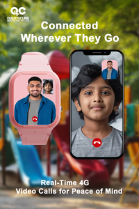 2025 K15 enfants Smartwatch 4G SOS appel vidéo Chat réponse appels IP68 étanche LBS WiFi Tracker moniteur à distanceRTOS 400mAh carré - Product Image 3