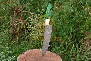 Custom Handmade Damascus Chef <b>Knife</b> Professional Kitchen <b>Knife</b> Razor <b>Sharp</b> Cooking <b>Knife</b> with Wooden Handle OEM Wholesale - Product Image 5
