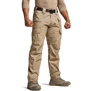 SANGLASPORTS IX7 Classic Tactical <b>Waterproof</b> Canvas Men's Work Safety <b>Trousers</b> Multi-Pockets Casual Cargo Pants Elastic Pants - Product Image 5