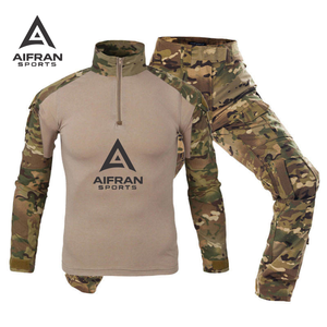 Ensemble de vêtements uniformes Aifran en tissu ripstop résistant, style tactique léger pour les sports d'aventure - Product Image 2
