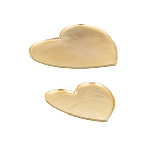 ถาดเสิร์ฟอลูมิเนียมดีไซน์ใหม่สุดหรูหราทันสมัยพร้อมปีกตกแต่งเคลือบนิกเกิลสำหรับเสิร์ฟผลไม้อบแห้ง - Product Image 6