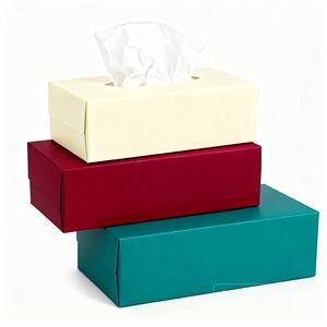 Boîte de mouchoirs en papier en gros, 2 plis, doux et résistant, paquet en vrac adapté à un usage quotidien - Product Image 3