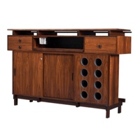 Armarios de barra personalizados de lujo, modernos, de la mejor calidad, totalmente personalizables, mesa de comedor de madera pesada