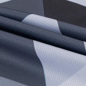 Maillot de sport élégant pour hommes, sublimation, manches courtes, imprimé, respirant, séchage rapide, 100% polyester, logo personnalisé - Product Image 4