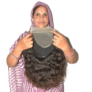 Perruque Lace Front HD 134 - 100% Cheveux Humains Indiens Remy Pré-Pluckés, Ligne de Cheveux Naturelle, Double Trame Faite à la Machine, Toutes Couleurs - Product Image 5