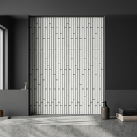 Porcelaine, carrelage en céramique en forme de diamant, idéal pour la salle de bain ou la cuisine, échelle de poisson, mosaïque, stocks en gros et livraison rapide