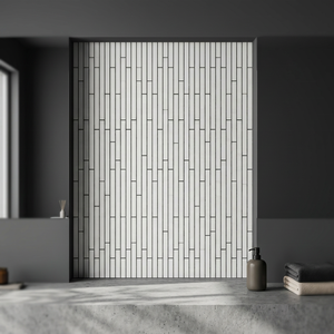 Precio barato Cubic Hexagonal Diamond Mosaic Azulejos de porcelana para Backsplash Cocina Piso Pared Decoración moderna Fácil de limpiar - Product Image 6