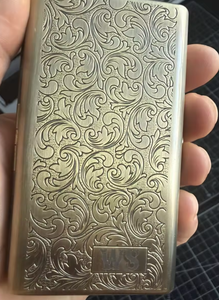 Estuche de Cigarrillos Metálico Clásico Ecológico a Precio de Fábrica, Caja de Cigarrillos de Acero Inoxidable, Regalo para Hombre, Estuche de Bolsillo para Cigarros - Product Image 3