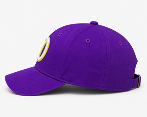 Royal <b>Purple</b> D Embroidered Baseball Cap Premium 3D Letter D Snapback Cap Classic <b>Purple</b> Monogram D Cap - Product Image 4