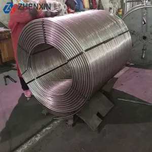 Nitrided manganês ferro silício cored wire cálcio arame tubular