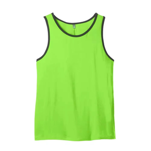 Men's Athletic Tank Top Sky Blue Gym <b>Stringer</b> Sleeveless Training Shirt Performance Mesh Sports <b>Vest</b> Custom Logo 2026 - Product Image 4