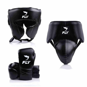 Ensemble de sparring professionnel de qualité supérieure, très vendu, en cuir de vachette, pour entraînement de combat MMA et Muay Thai - Product Image 1