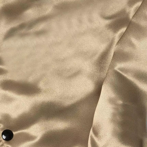 Chaqueta de Béisbol de Satén Delgada y Elegante con Cuello Alto y Logotipo Frontal, Ecológica, para Hombre, Estilo Universitario, para Invierno - Product Image 2