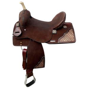 Silla de Montar de Cuero Estilo Europeo, Vintage, Suave y Cómoda, Ecológica, Últimos Diseños, Silla de Montar para Caballos, Artículo Ecuestre de Última Generación - Product Image 6