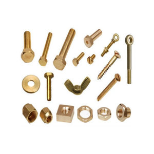 Vis en laiton durables, finition lisse, résistantes à la corrosion, pour meubles industriels et applications de bricolage - Product Image 2