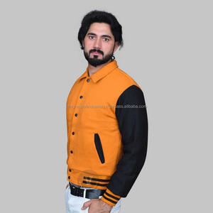 Custom <b>Cool</b> Style Winter Baseball Twill Cotton <b>Padded</b> Custom Letterman Varsity Jacket - Product Image 4