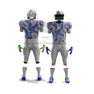 American Football Uniforms Gridiron Jerseys Team Kits Athletic Shorts Sports Socks Competitive Apparel Stadium Style <b>Game</b> - Product Image 6