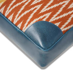 Sac bandoulière en cuir véritable à rabat motifé, sacoche pour ordinateur portable, grande capacité, léger, pour les voyages et l'usage quotidien - Product Image 5