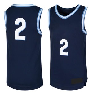 เสื้อบาสเก็ตบอลแบบซับลิเมชั่น พิมพ์ลายกีฬา ออกแบบโลโก้ทีมเองได้ - Product Image 1